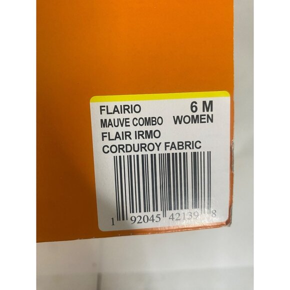 Rocket Dog Flair Irmo Comfort High Top Sneakers Womesn Size 6M Mauve Combo Cord - Picture 2 of 11